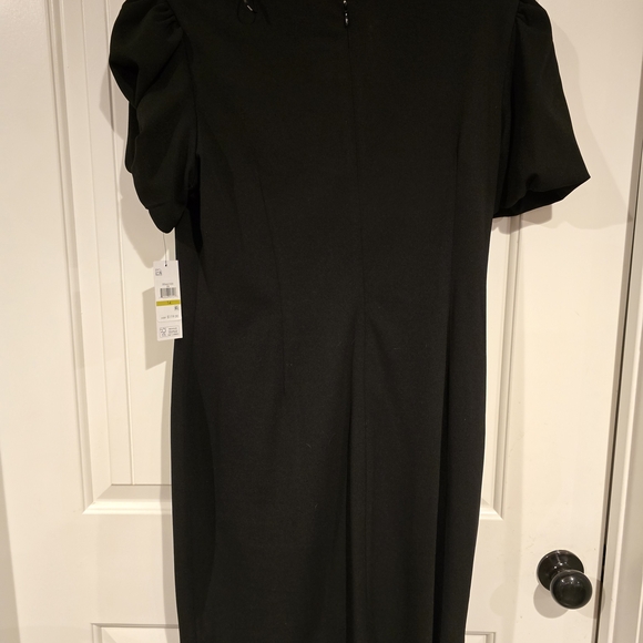 DKNY Asymmetrical Black Dress - Picture 3 of 10